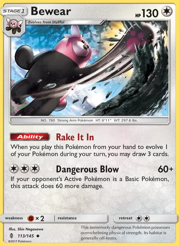 Bewear 113/145, Guardians Rising