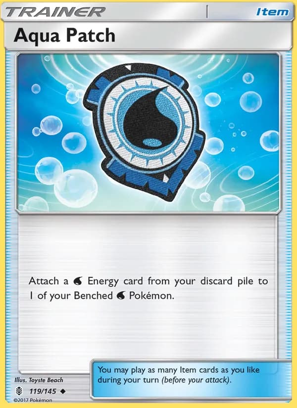 Aqua Patch 119/145, Guardians Rising