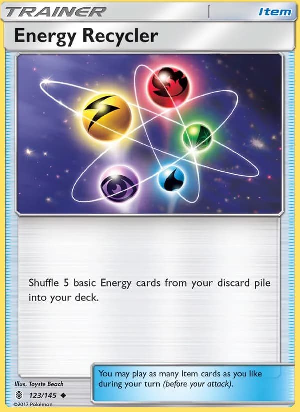 Energy Recycler 123/145, Guardians Rising