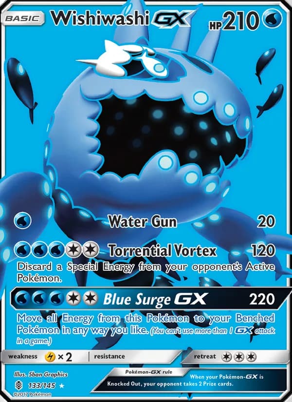 Wishiwashi GX 133/145, Guardians Rising