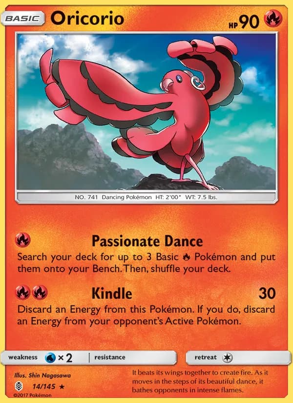 Oricorio 14/145, Guardians Rising