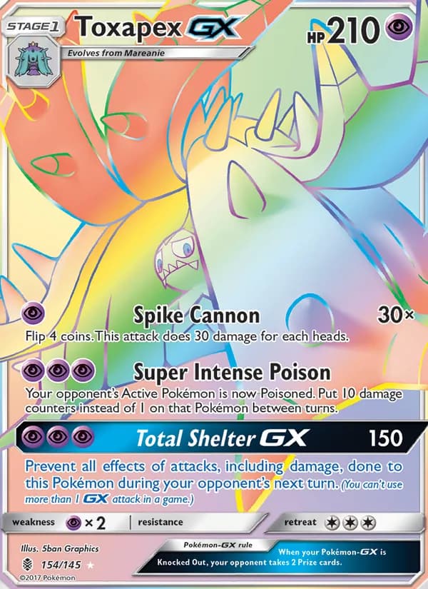 Toxapex GX 154/145, Guardians Rising