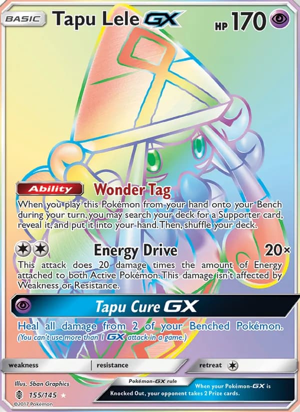 Tapu Lele GX 155/145, Guardians Rising