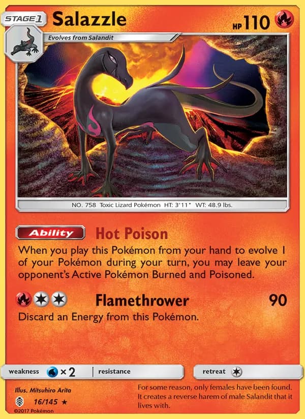 Salazzle 16/145, Guardians Rising