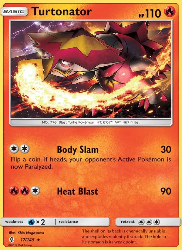 Turtonator 17/145, Guardians Rising