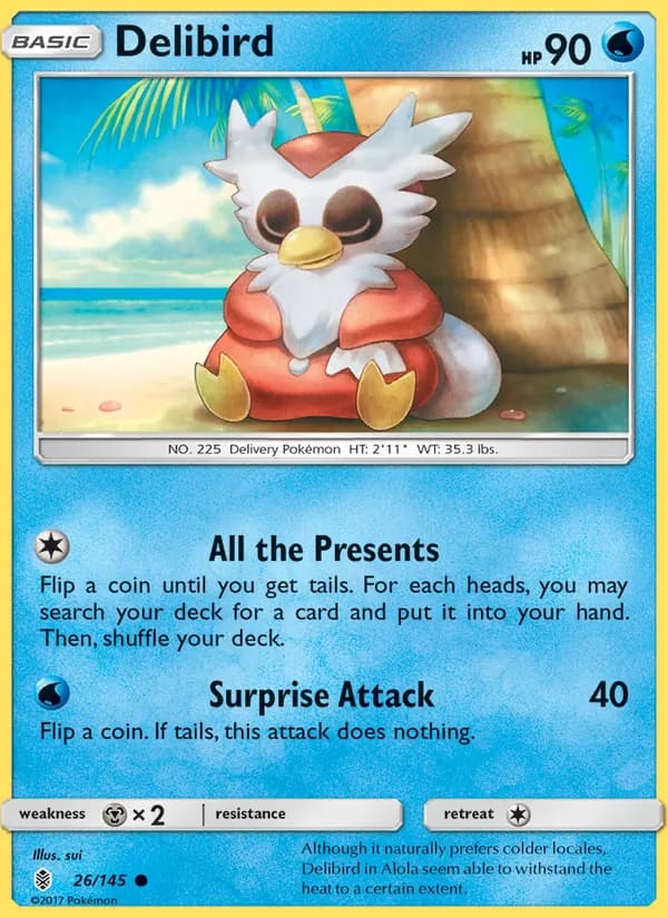 Delibird 26/145, Guardians Rising