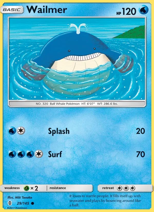 Wailmer 29/145, Guardians Rising