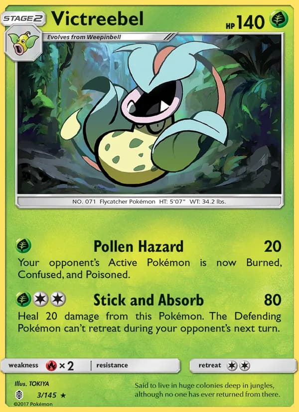 Victreebel 3/145, Guardians Rising