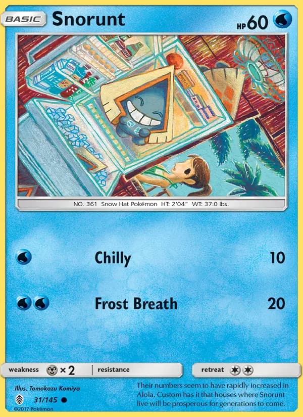 Snorunt 31/145, Guardians Rising