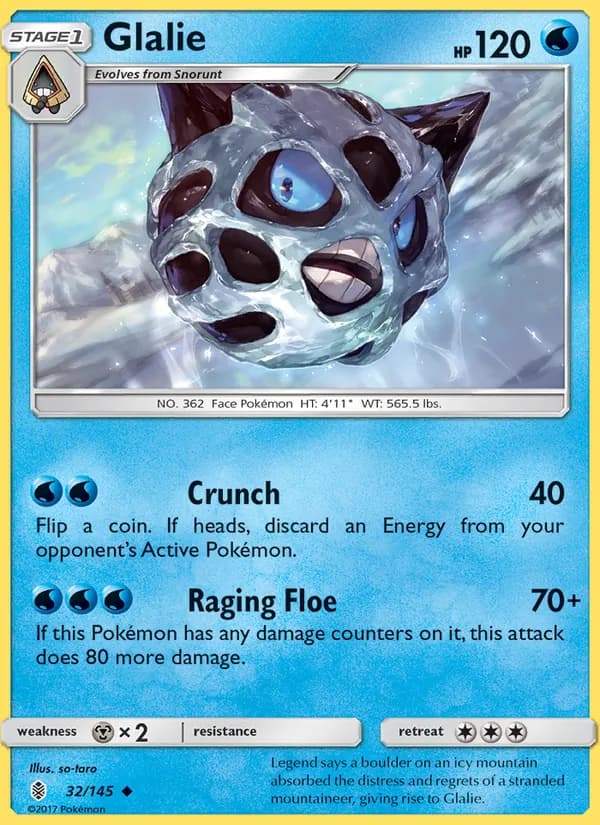 Glalie 32/145, Guardians Rising