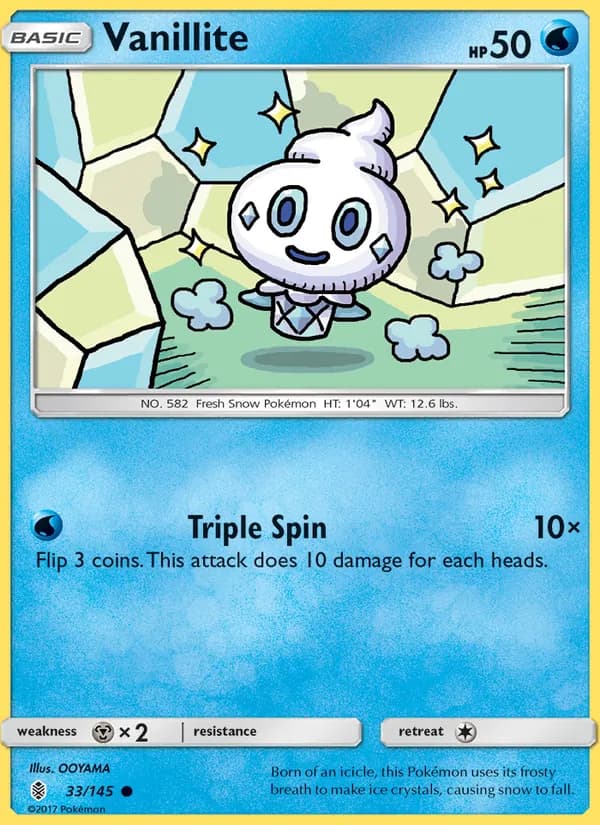 Vanillite 33/145, Guardians Rising