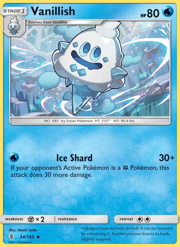 Vanillish 34/145, Guardians Rising