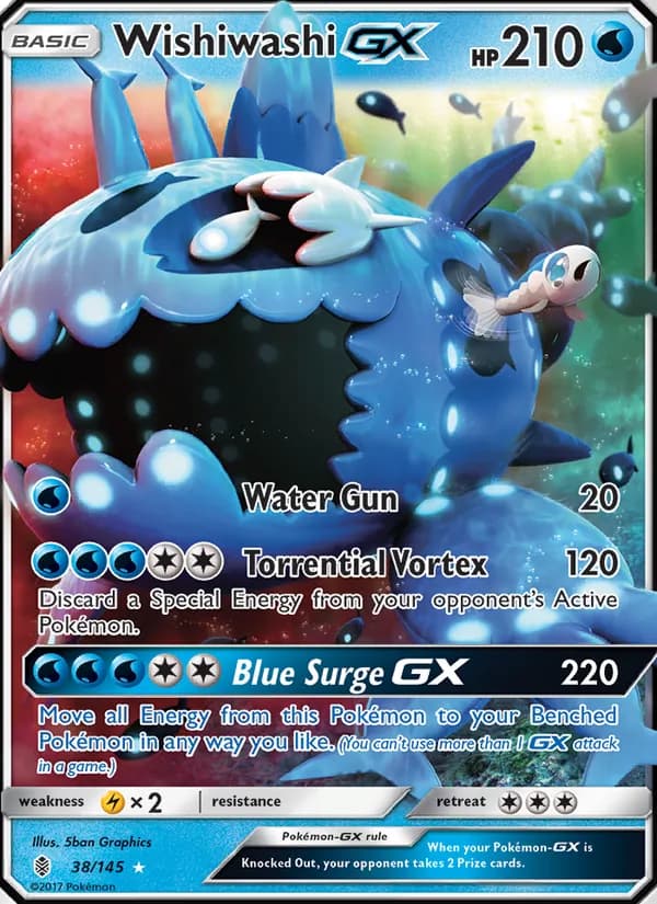 Wishiwashi GX 38/145, Guardians Rising