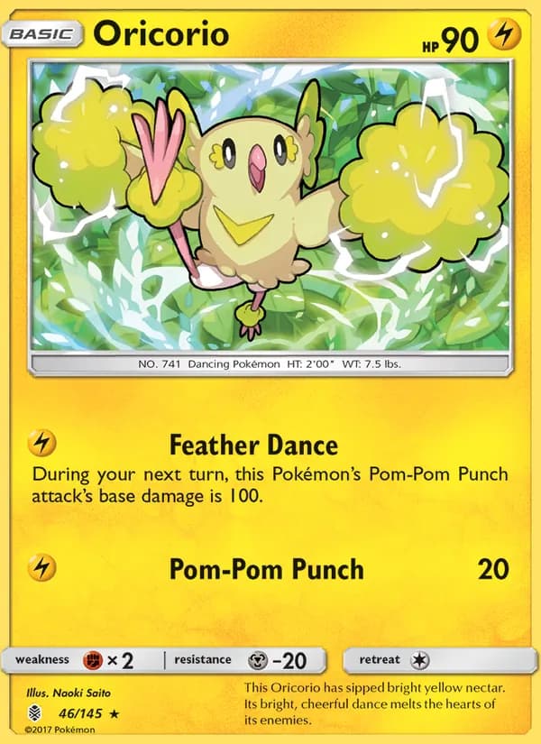 Oricorio 46/145, Guardians Rising