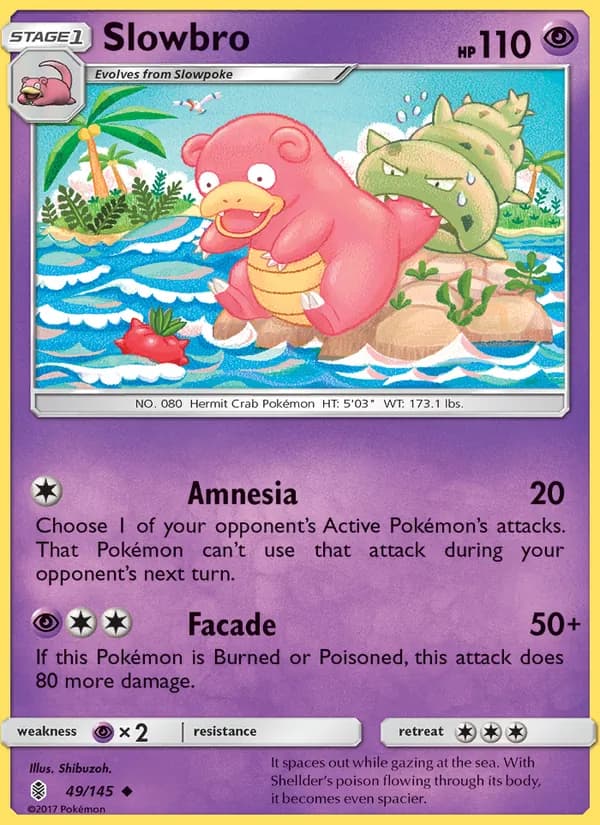 Slowbro 49/145, Guardians Rising