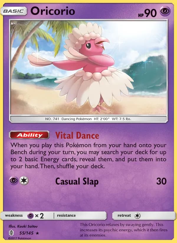 Oricorio 55/145, Guardians Rising