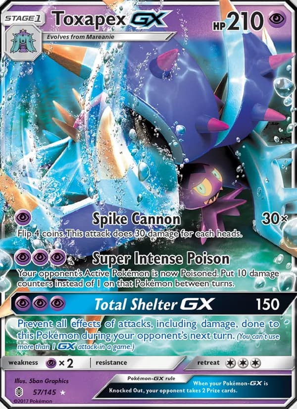 Toxapex GX 57/145, Guardians Rising