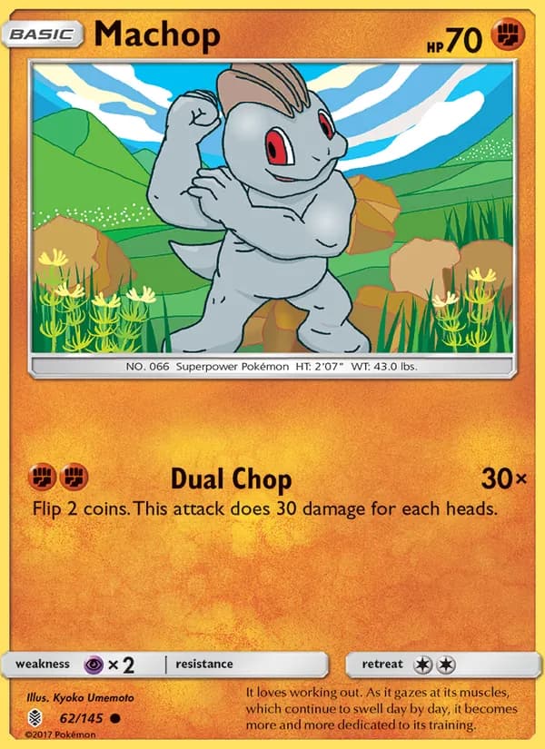 Machop 62/145, Guardians Rising