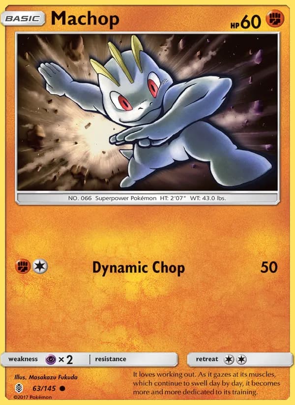 Machop 63/145, Guardians Rising