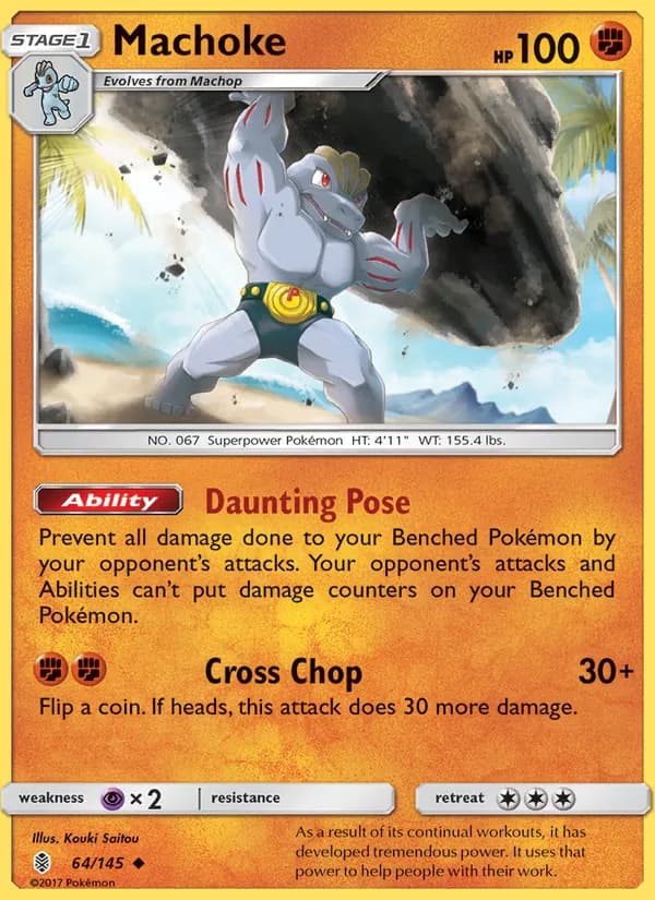 Machoke 64/145, Guardians Rising