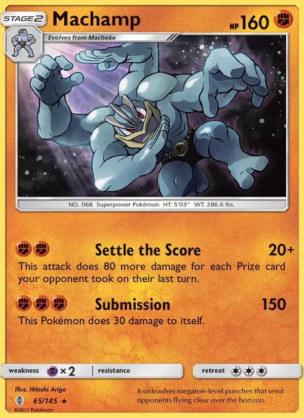 Machamp 65/145, Guardians Rising