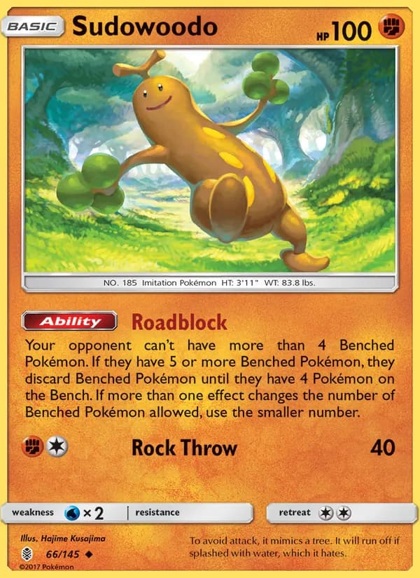 Sudowoodo 66/145, Guardians Rising