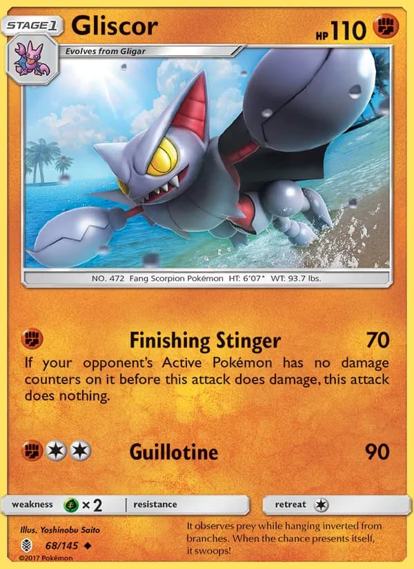 Gliscor 68/145, Guardians Rising