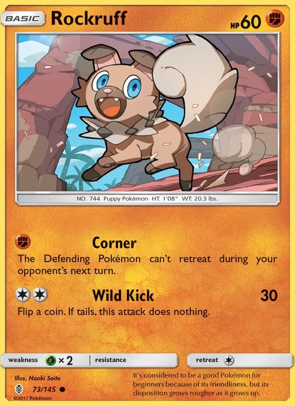 Rockruff 73/145, Guardians Rising