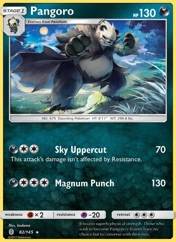 Pangoro 82/145, Guardians Rising