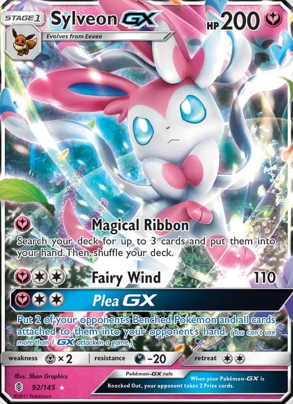 Sylveon GX 92/145, Guardians Rising