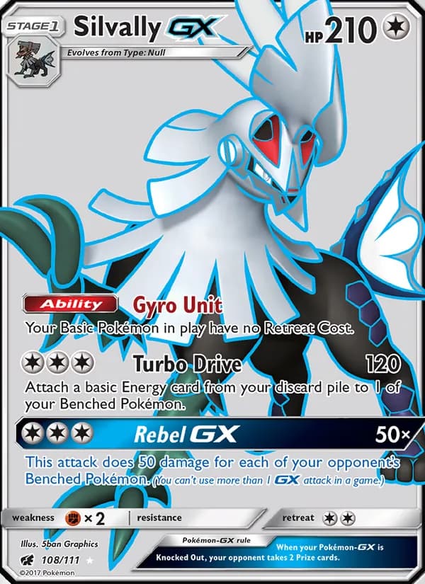 Silvally GX 108/111, Crimson Invasion