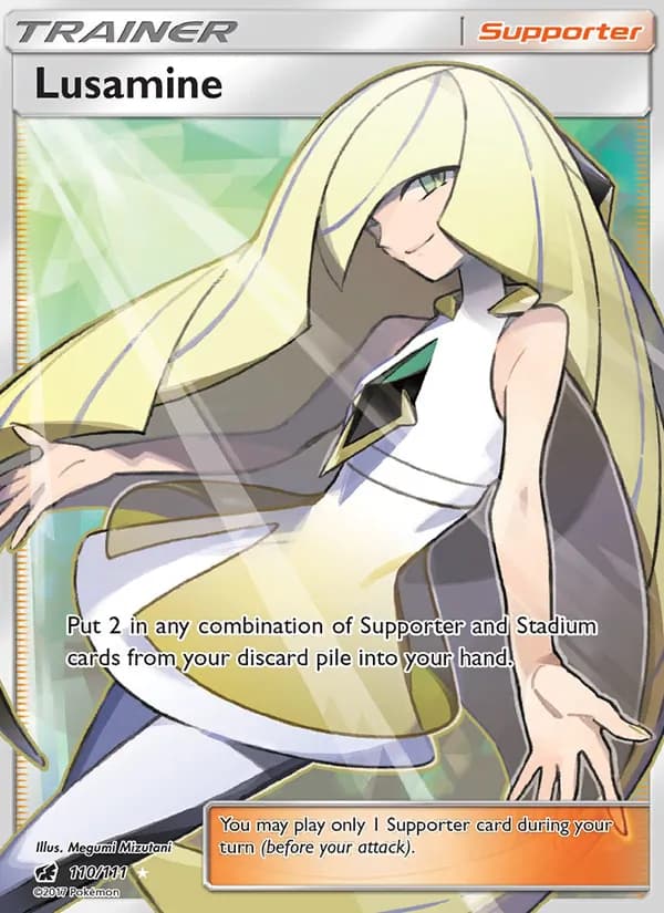 Lusamine 110/111, Crimson Invasion