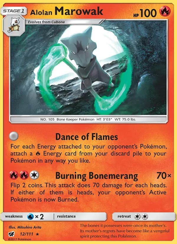 Alolan Marowak 12/111, Crimson Invasion