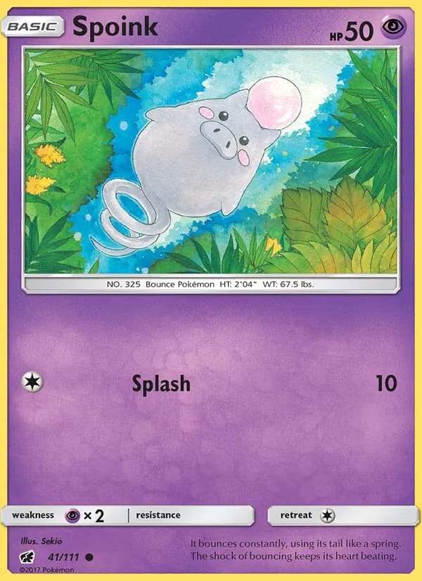 Spoink 41/111, Crimson Invasion