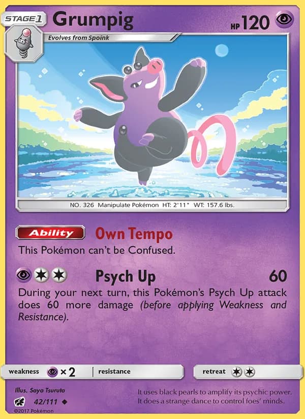 Grumpig 42/111, Crimson Invasion