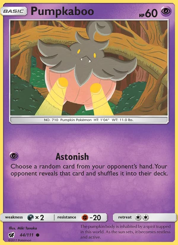 Pumpkaboo 44/111, Crimson Invasion