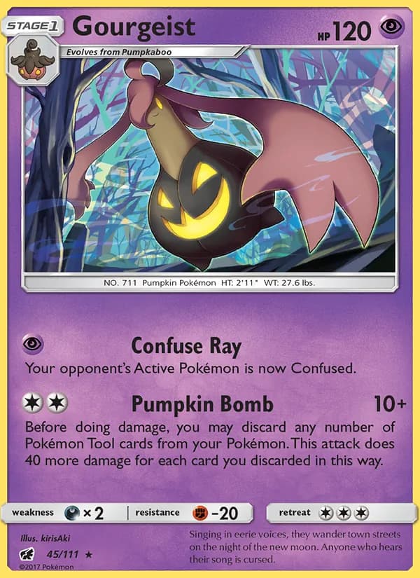 Gourgeist 45/111, Crimson Invasion