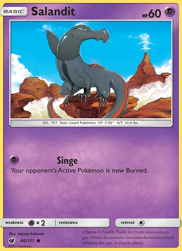 Salandit 46/111, Crimson Invasion