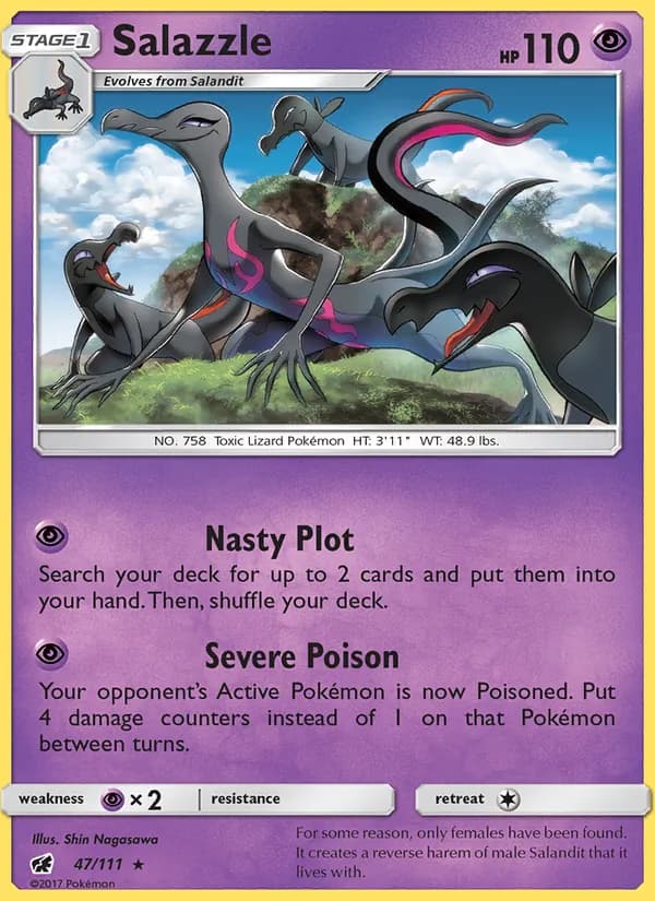 Salazzle 47/111, Crimson Invasion
