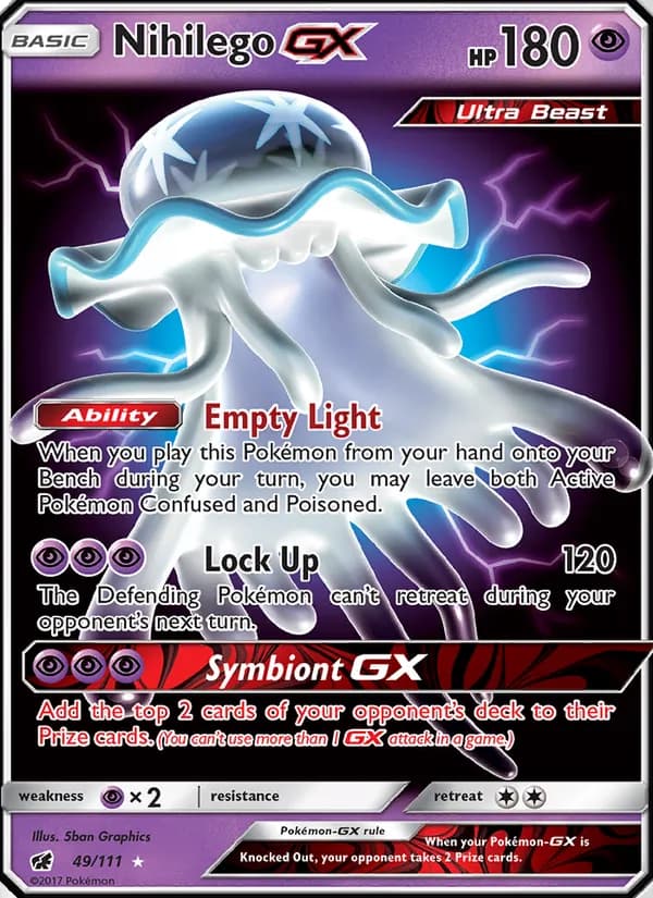 Nihilego GX 49/111, Crimson Invasion