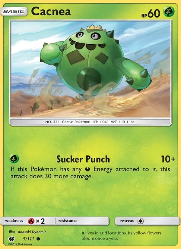 Cacnea 5/111, Crimson Invasion