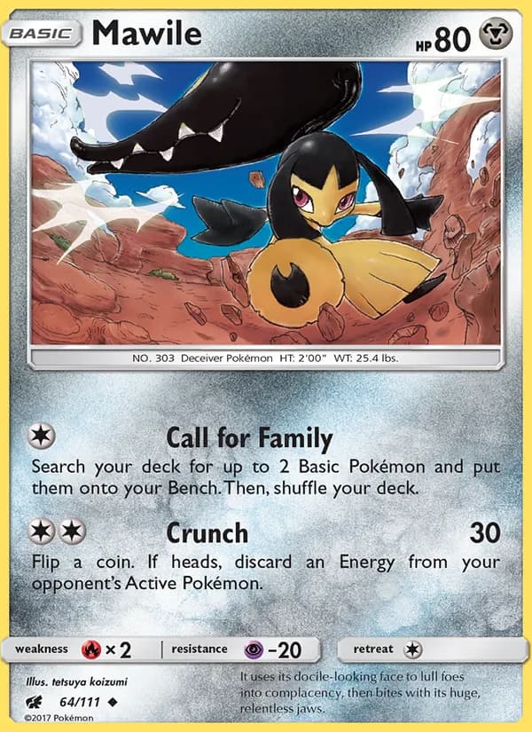 Mawile 64/111, Crimson Invasion