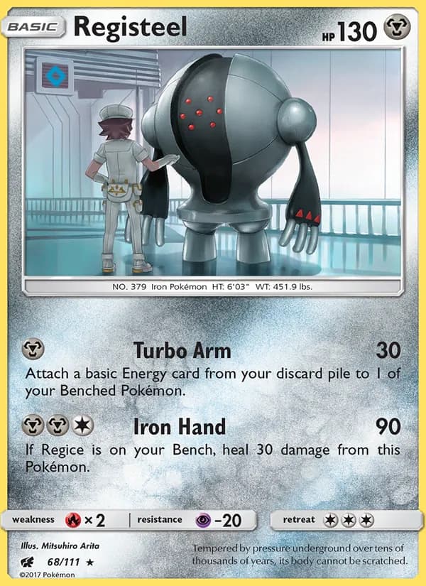 Registeel 68/111, Crimson Invasion