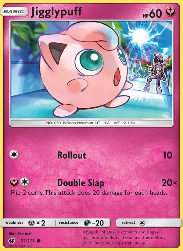 Jigglypuff 71/111, Crimson Invasion