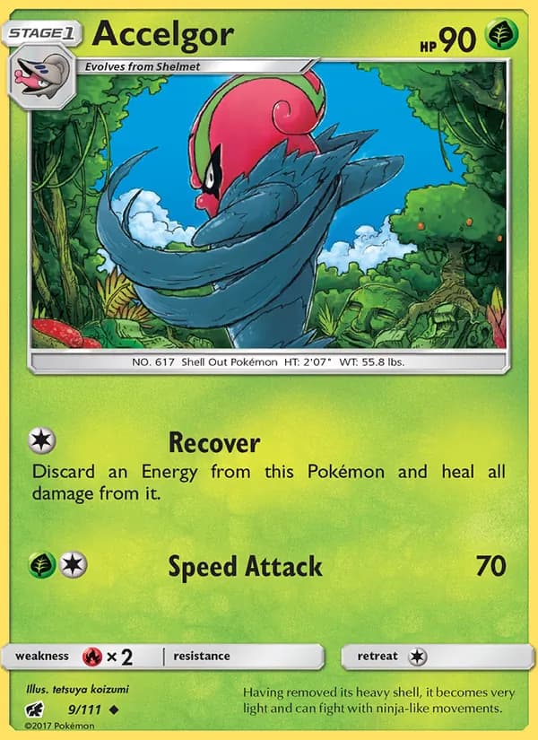 Accelgor 9/111, Crimson Invasion