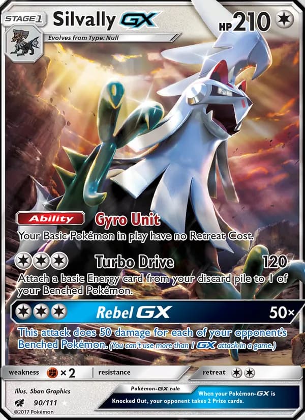 Silvally GX 90/111, Crimson Invasion