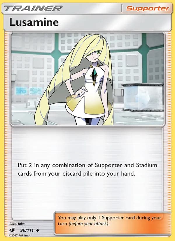 Lusamine 96/111, Crimson Invasion