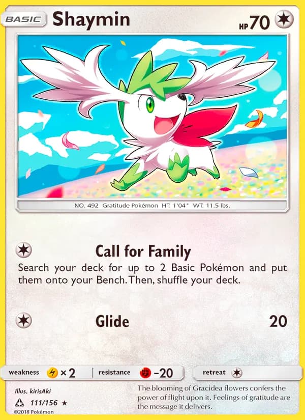 Shaymin 111/156, Ultra Prism