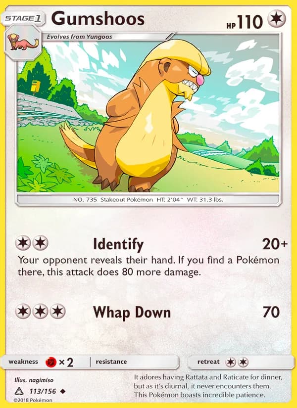 Gumshoos 113/156, Ultra Prism