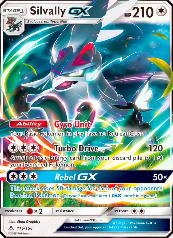 Silvally GX 116/156, Ultra Prism